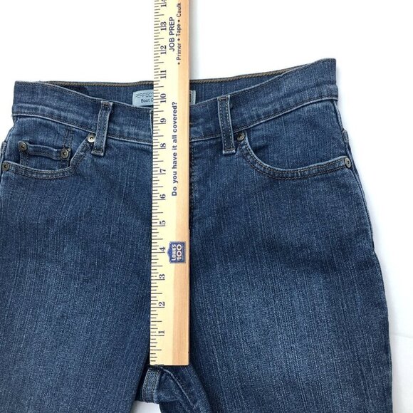Levi's 512 Jeans Perfectly Slimming Bootcut High Rise Stretch size 4 length 32" - Picture 7 of 9